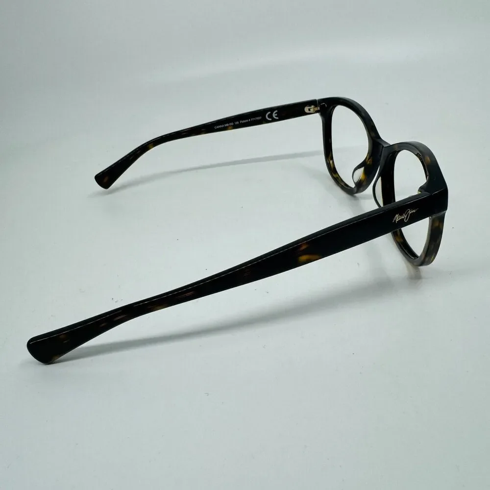 Maui Jim MJ769-10 Canna‎ Black Brown Womens Sunglasses Frames Only 54[]18 H11437